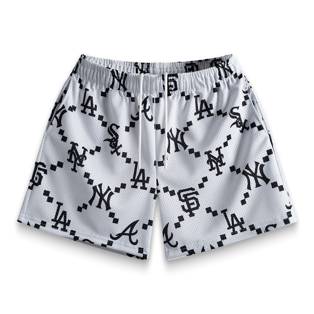 White Stadium Shorts