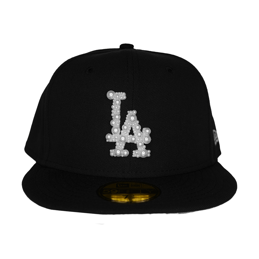 Los Angeles Pearl Fitted (Black)