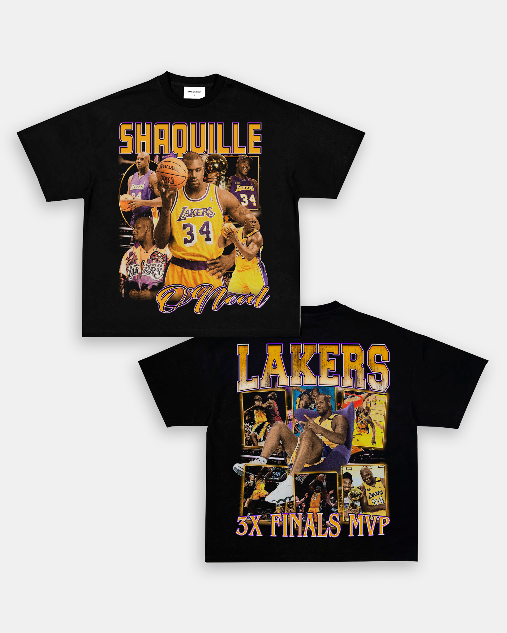 LAKERS SHAQ TEE - [DS]