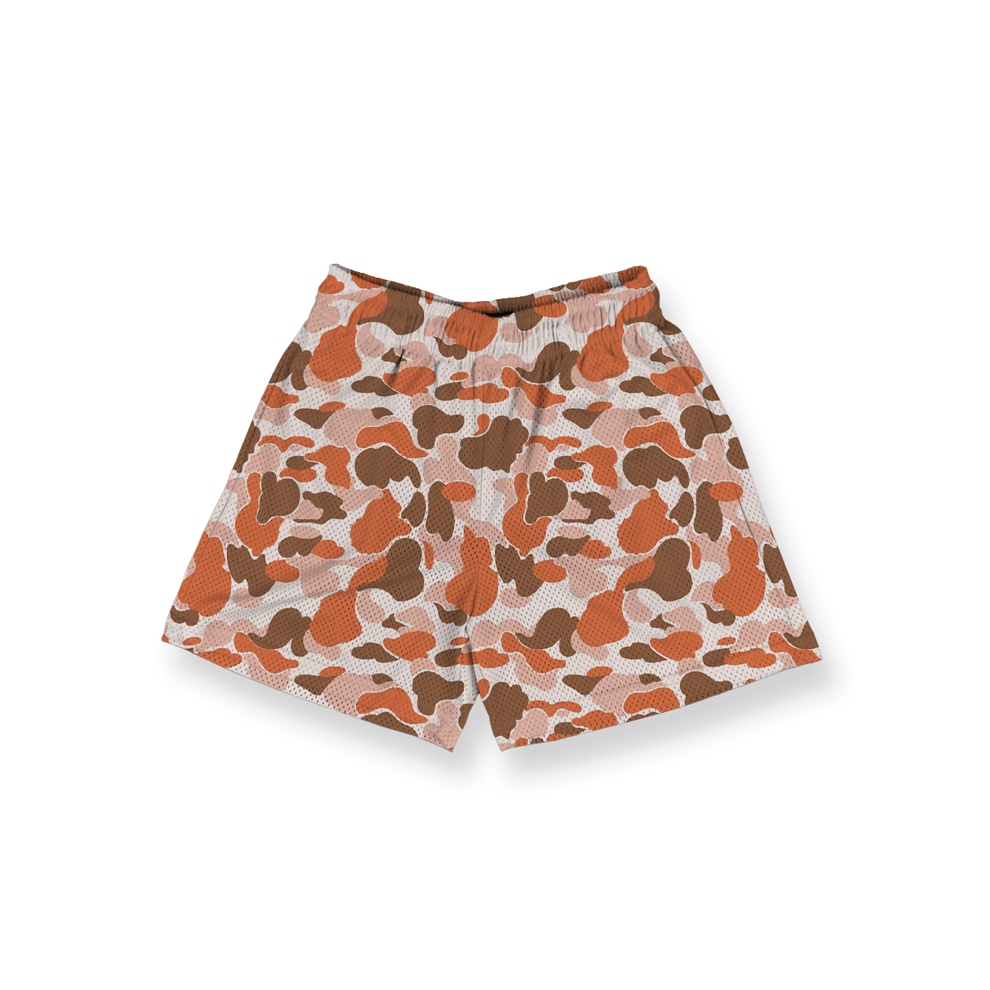 CAMO (ORANGE) - MESHORTS